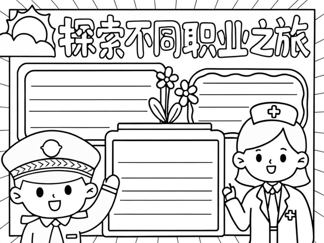 多彩职业，点亮未来——手抄报内容介绍